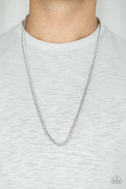 First Rule of Fight Club Silver Urban Necklace