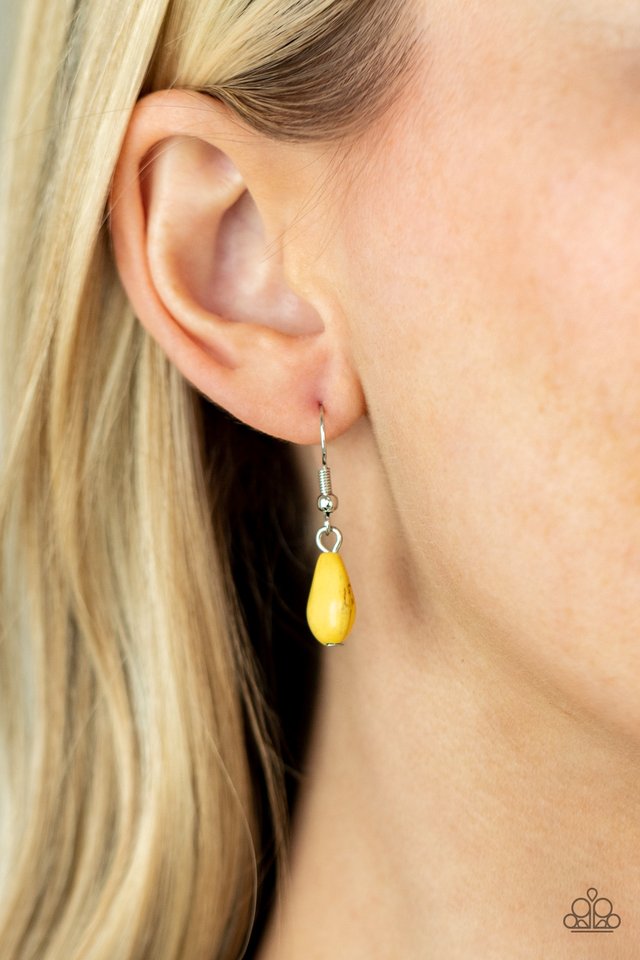 Here Today Patagonia Tomorrow - Yellow Necklace