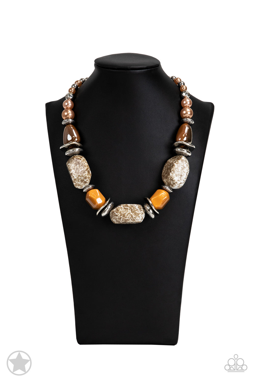 In Good Glazes - Peach Necklace