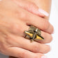 Combustible Compass Brass Ring