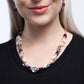 Frenetic Feeling - Purple Necklace