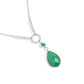 Valley Girl Glamour - Green Necklace