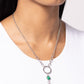 Valley Girl Glamour - Green Necklace
