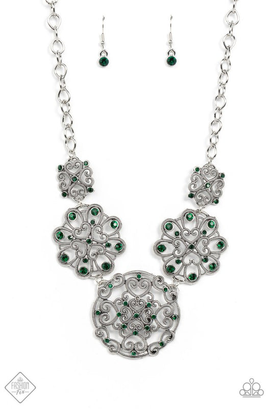 Royalty Romantic Green Necklace