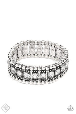 Ritzy Reboot White Bracelet