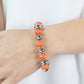 Stone Age Aesthetic - Orange Bracelet