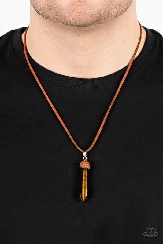 Holistic Harmony Brown Necklace