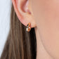 Catwalk Curls Gold Hoop Earrings