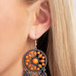 Sagebrush Symphony - Orange Earrings
