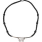 Arrowed Admiral - Black Necklace