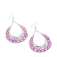 Bubbly Bling - Purple Earrings