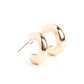 Catwalk Curls Gold Hoop Earrings
