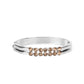 Dobled Down Dazzle Brown Bracelet