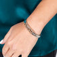 Dobled Down Dazzle Brown Bracelet