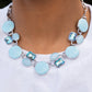 Dreaming In Multicolor Blue Necklace