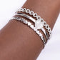 You Win My Heart White Bracelet