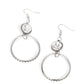 Standalone Sparkle White Earrings