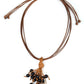 Tassel Trek Black Urban Necklace