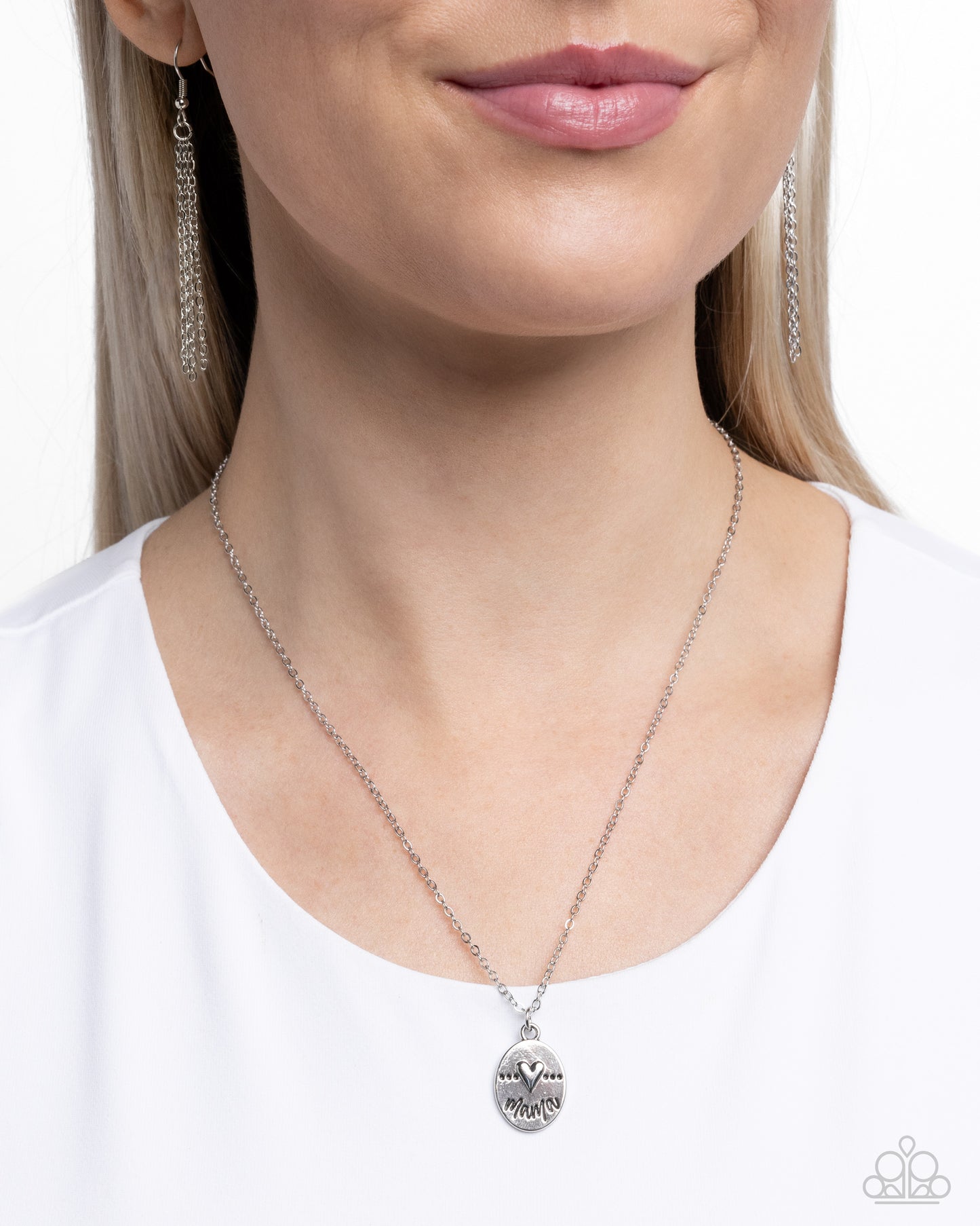 They Call Me Mama - Silver Necklace