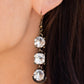 Determined to Dazzle - Brass Earrings