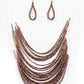 Catwalk Queen - Copper Necklace