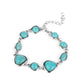 Eco-Friendly Fashionista - Blue Bracelet