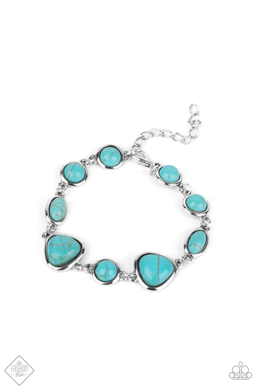 Eco-Friendly Fashionista - Blue Bracelet