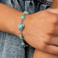 Eco-Friendly Fashionista - Blue Bracelet