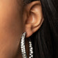 Glitzy By Association - Gunmetal Earrings