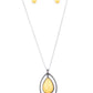 Here Today Patagonia Tomorrow - Yellow Necklace