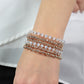 Ice Knowing You - Rose Gold Bracelet