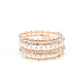Ice Knowing You - Rose Gold Bracelet