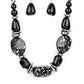 In Good Glazes - Black Necklace
