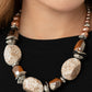 In  Good Glazes - Peach Necklace