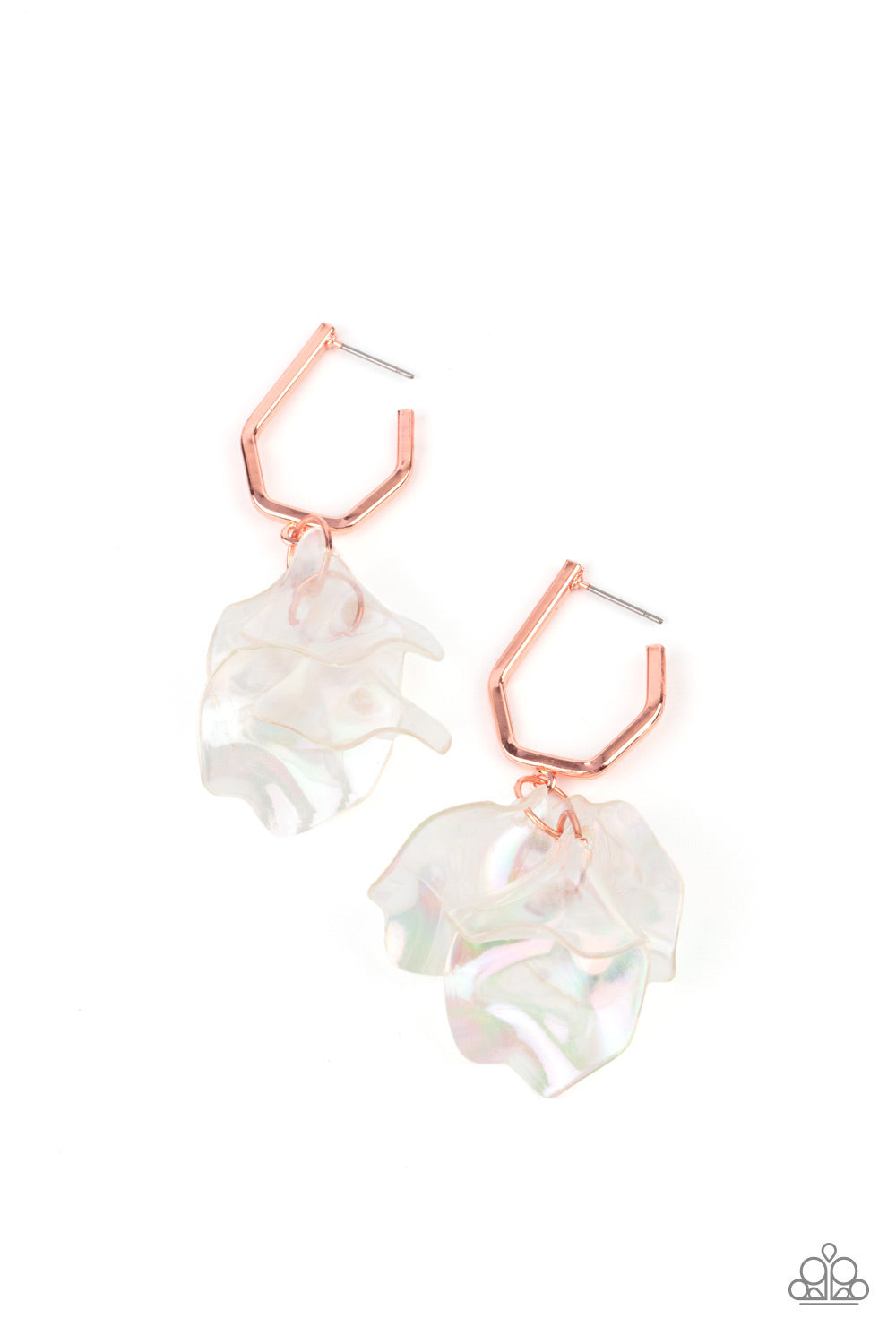 Jaw-Droppingly Jelly - Copper, Earrings