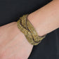Nice Girls Finish Last - Brass Bracelet