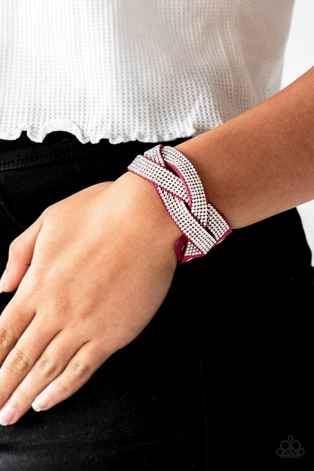 Nice Girls Finish Last - Pink Urban Bracelet