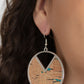 Nod to Nature - Blue Earrings