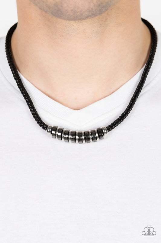 Primitive Prize - Black Urban Necklace