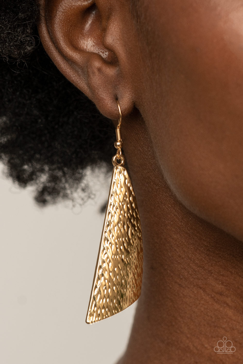 Ready The Troops - Gold Earrings