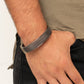 Risk Taking Texture -Black Bracelet
