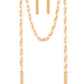 Scarfed for Attention - Gold Necklace