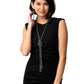 Scarfed for Attention - Gunmetal Necklace