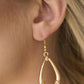 Trending Texture - Gold Earrings