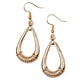 Trending Texture - Gold Earrings