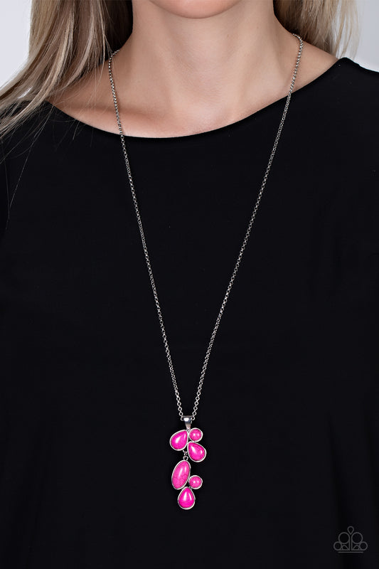 Wild Bunch Flair - Pink Necklace